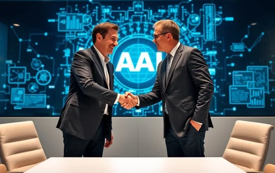 Amazon and OpenAI partnership representing major AI investment and technological collaboration