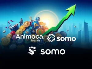 Strategic merger of Animoca Brands and Somo coincides with a sharp rise in the NFT market cap in early 2026.