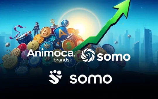 Strategic merger of Animoca Brands and Somo coincides with a sharp rise in the NFT market cap in early 2026.
