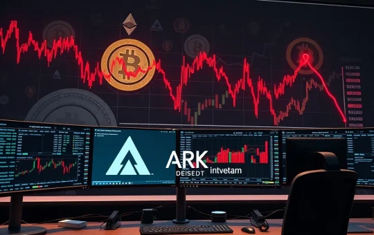 ARK ETFs performance decline due to Coinbase and crypto market slump in Q4 2025