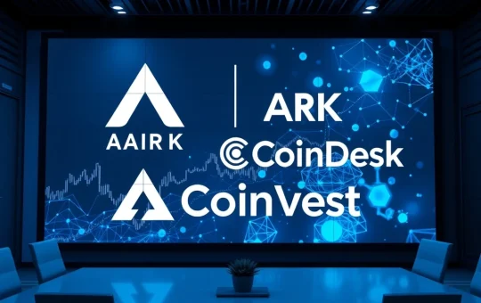 ARK Invest files for a CoinDesk Crypto 20 index ETF, enabling institutional cryptocurrency investment.
