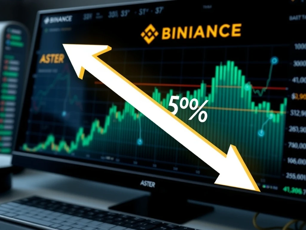 Aster cryptocurrency price surge analysis following CZ's Binance stake announcement