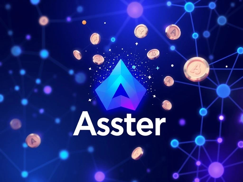 Aster decentralized exchange launching its sixth airdrop stage for token distribution.