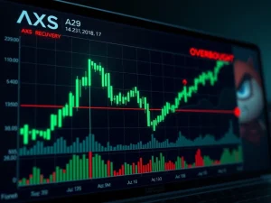 Axie Infinity AXS price analysis showing recovery and overbought warning signals in cryptocurrency market