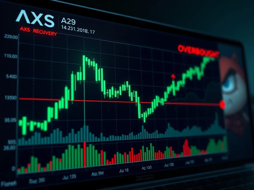 Axie Infinity AXS price analysis showing recovery and overbought warning signals in cryptocurrency market