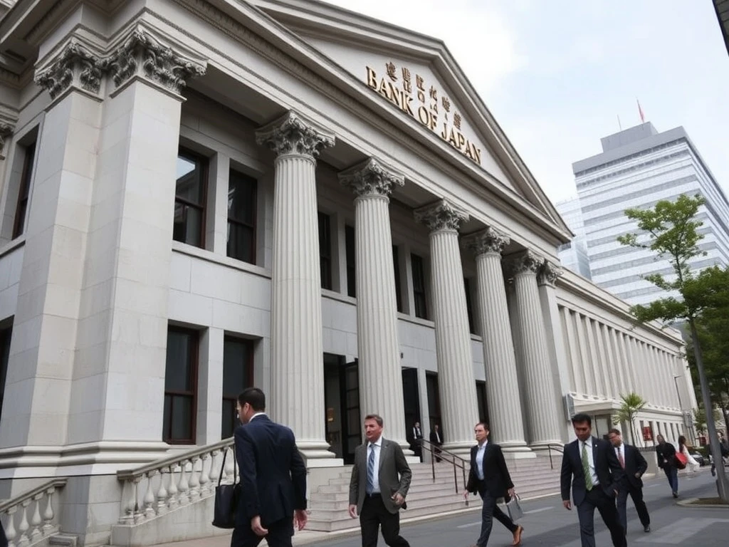 Bank of Japan headquarters where the crucial 0.75% interest rate decision was made in 2025