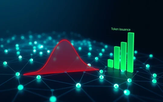 Base network active addresses decline sharply while token creation surges, highlighting a key blockchain metric divergence.