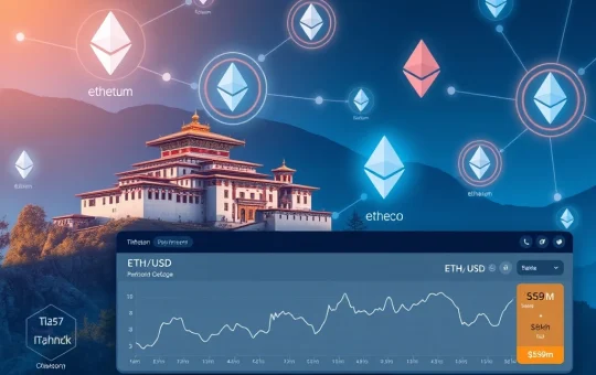 Bhutan's sovereign wealth fund Druk Holdings strategic $459 million Ethereum investment analysis