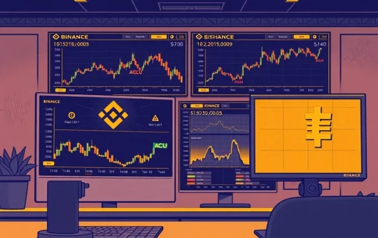 Binance exchange listing ACU and 我踏马来了 perpetual futures contracts for cryptocurrency derivatives trading