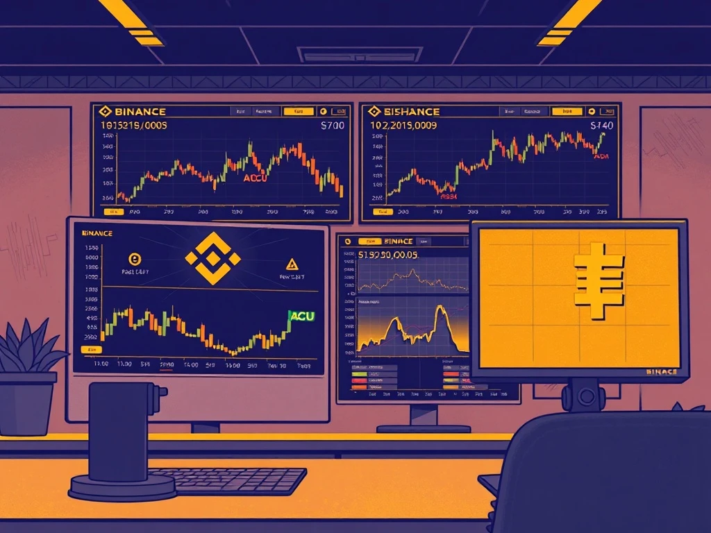 Binance exchange listing ACU and 我踏马来了 perpetual futures contracts for cryptocurrency derivatives trading