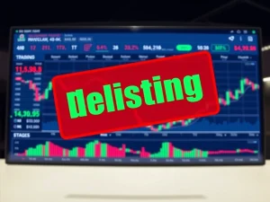 Binance delisting announcement for perpetual futures contracts affecting four trading pairs in January 2025