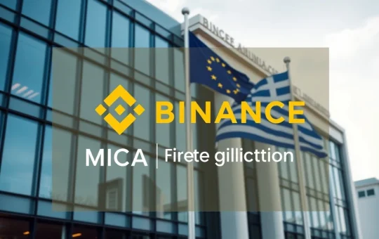 Binance applies for MiCA license in Greece under EU cryptocurrency regulation framework