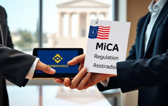 Binance applies for MiCA license in Greece for EU crypto regulation compliance