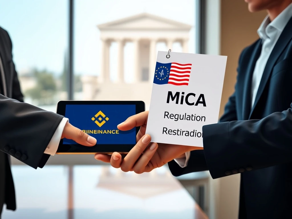 Binance applies for MiCA license in Greece for EU crypto regulation compliance