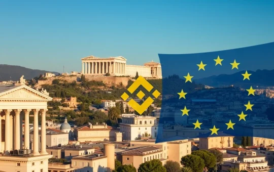 Binance secures a strategic MiCA license in Greece to navigate European crypto regulation.
