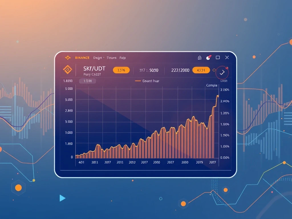 Binance exchange listing SKR/USDT perpetual futures for leveraged cryptocurrency trading