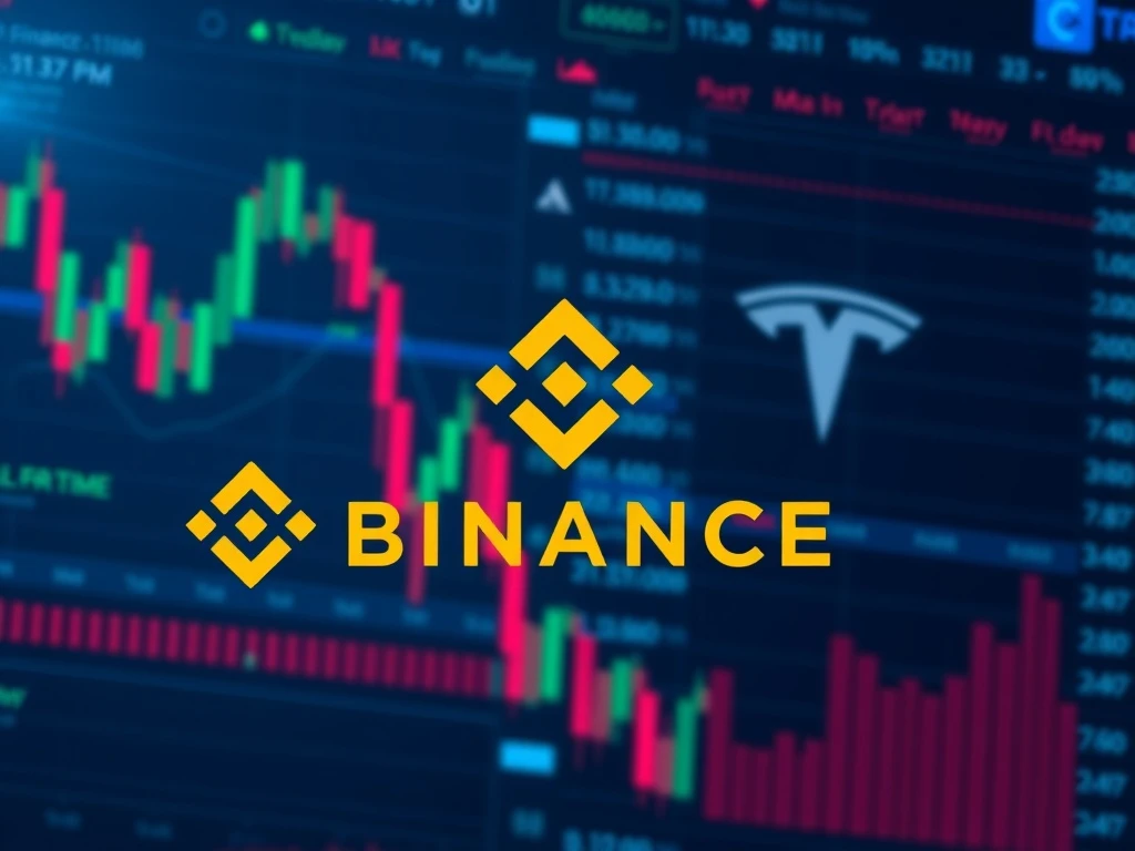 Binance lists TSLA/USDT perpetual futures for cryptocurrency derivatives trading