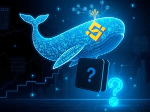 Analysis of massive USDC stablecoin transfer from Binance exchange to unknown cryptocurrency wallet