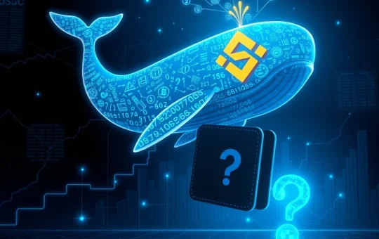 Analysis of massive USDC stablecoin transfer from Binance exchange to unknown cryptocurrency wallet