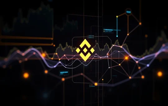 Binance Wallet AI tools analyzing cryptocurrency market trends and data visualizations