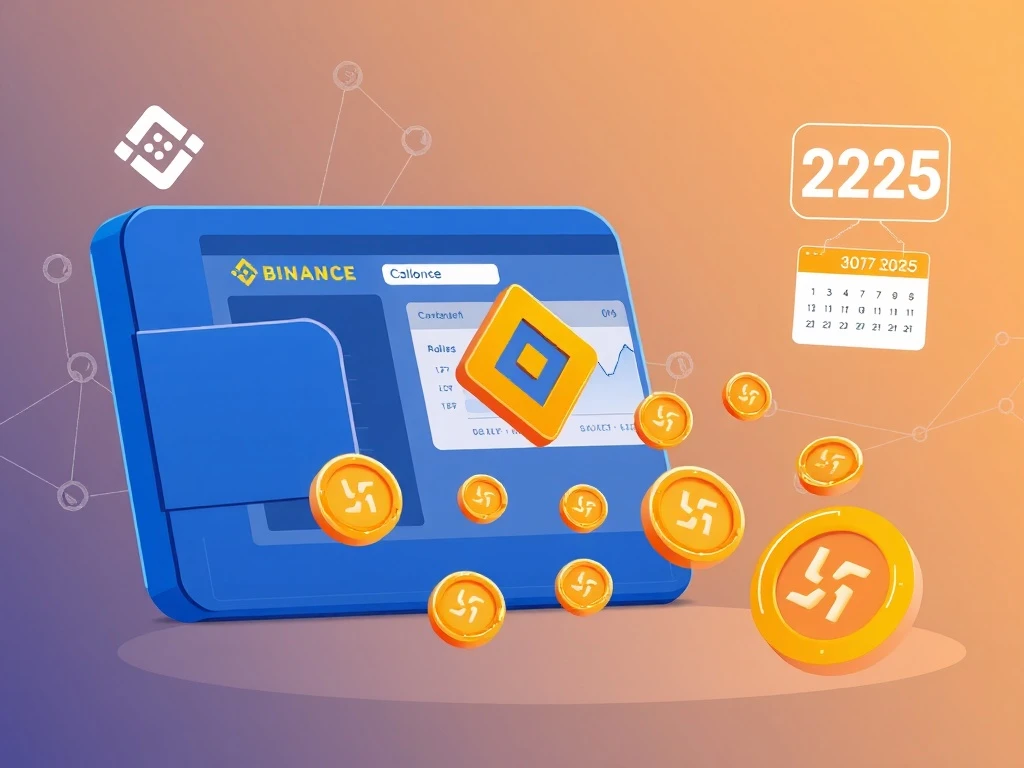 Binance Wallet SPACE token airdrop distribution to Alpha traders on January 23, 2025