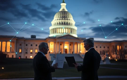 US Senators introduce bipartisan Blockchain Regulatory Certainty Act for digital asset regulation at Capitol