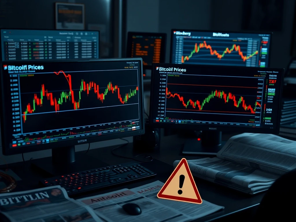 Bitcoin price chart analysis showing deflationary risk warning for 2026 investment strategy