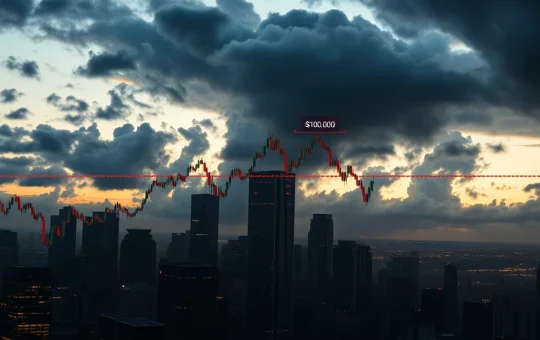 Bitcoin price chart analysis showing critical bear market rally resistance at $101,000 moving average