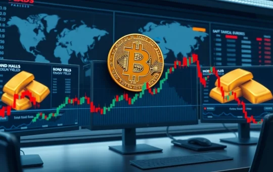 Bitcoin price drops below $90,000 as geopolitical uncertainty triggers capital flight to safe havens