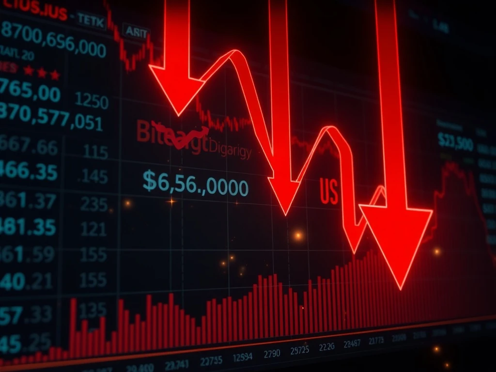 Bitcoin price analysis showing negative Coinbase Premium and potential decline to $66,000 support level