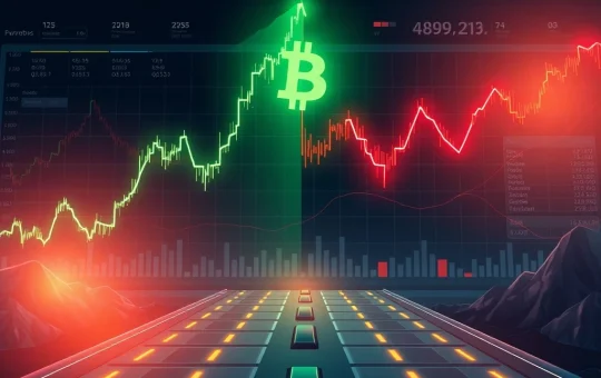 Bitcoin at critical juncture for momentum recovery with price chart showing decision point