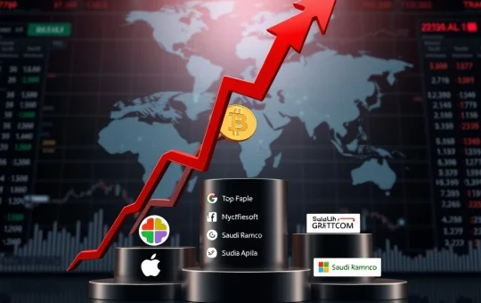 Bitcoin falling out of the top 10 global assets by market capitalization ranking chart.