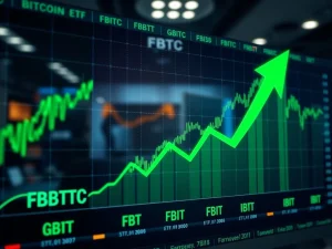 U.S. spot Bitcoin ETFs record a $116.9 million net inflow, ending a five-day outflow streak.