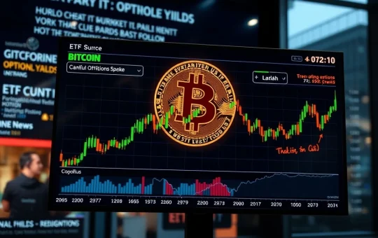 Analysis of Bitcoin price rally fueled by ETF inflows contrasted with cautious derivatives data.