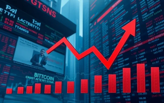 Bitcoin ETF weakness shows institutional support fragility during 2026 market volatility with significant capital outflows.