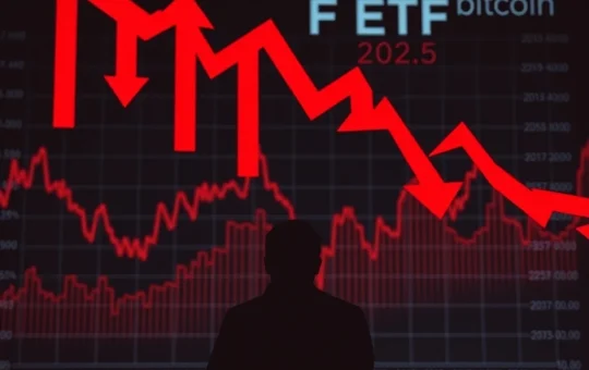 Bitcoin ETF outflows causing market uncertainty and investor concern in 2025 cryptocurrency landscape