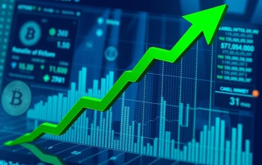Chart showing record Bitcoin ETF inflows signaling major institutional investment shift