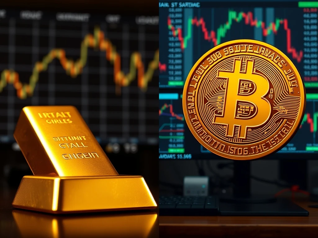 Bitcoin versus gold debasement trade analysis showing precious metals outperforming cryptocurrency