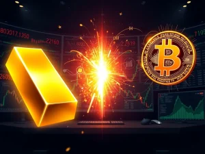Bitcoin versus gold analysis showing historic valuation opportunity for cryptocurrency investors