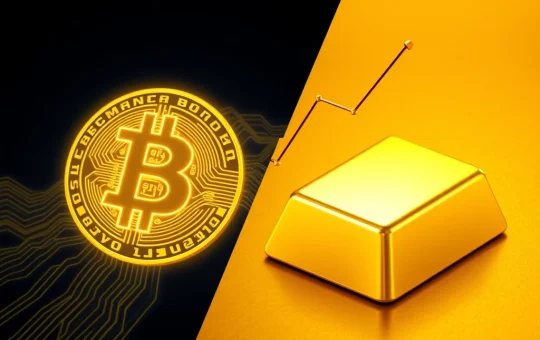 Bitcoin vs. gold comparison showing key differences in supply and market dynamics for investment analysis.