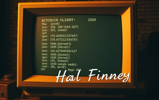 Historical significance of Hal Finney's Bitcoin post and his role in cryptocurrency development