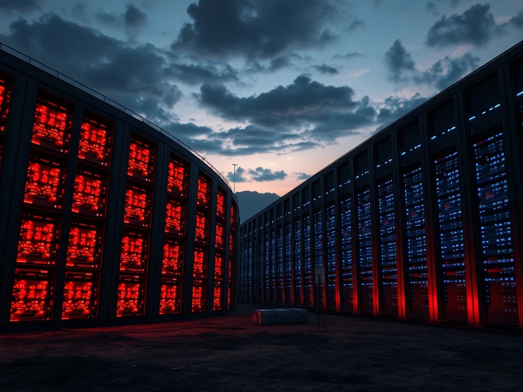 Bitcoin hashrate decline as miners shift computational power to artificial intelligence data centers.