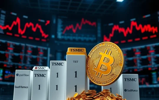 Bitcoin tumbles out of the world's top 10 assets ranking after major liquidations.