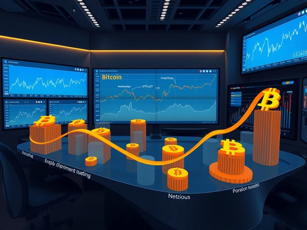 Bitcoin long-term holder supply analysis showing distribution patterns and potential price impact for cryptocurrency investors
