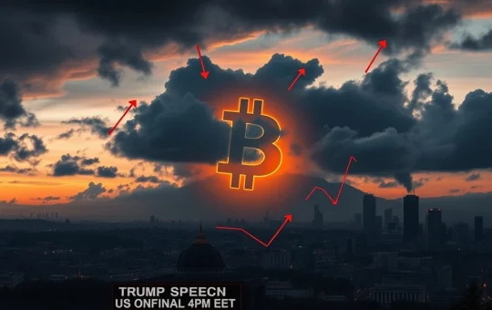 Bitcoin faces converging macroeconomic risks from politics, outflows, and fear threatening market stability.