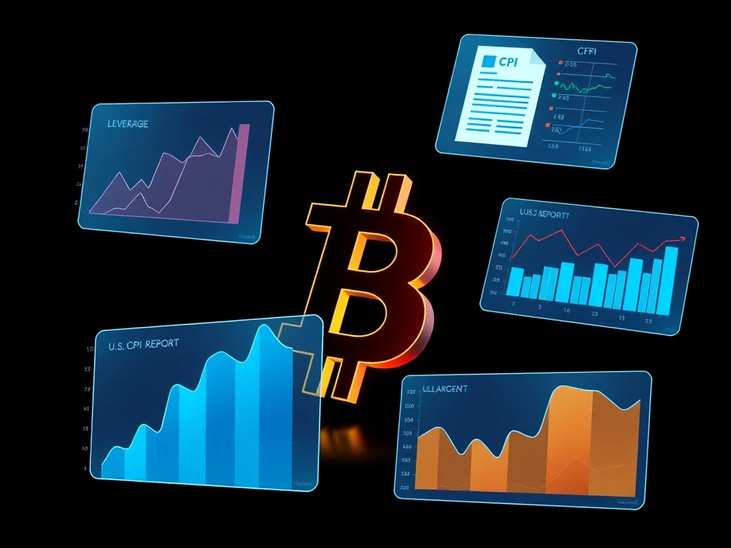 Bitcoin market analysis showing three key factors influencing cryptocurrency volatility and price movements.