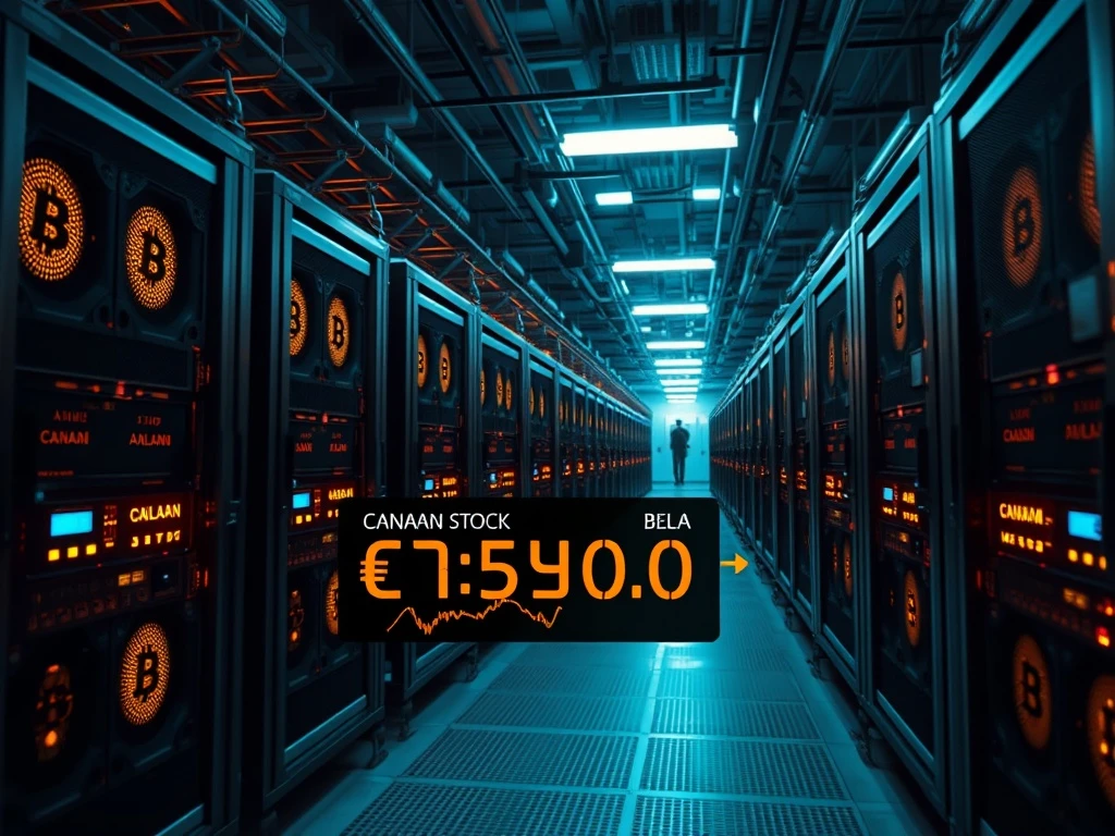 Bitcoin miner Canaan faces Nasdaq delisting risk as stock price falls below compliance threshold