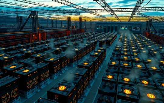Bitcoin mining difficulty adjustment impact on industrial cryptocurrency mining operations in 2026