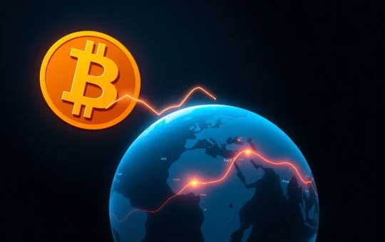 Analysis of Bitcoin's declining online search interest and social media mentions in 2025 against a backdrop of market volatility.