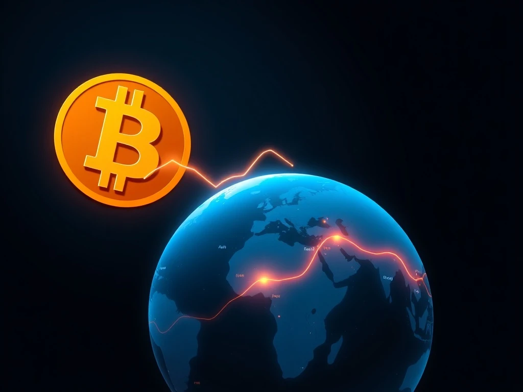 Analysis of Bitcoin's declining online search interest and social media mentions in 2025 against a backdrop of market volatility.